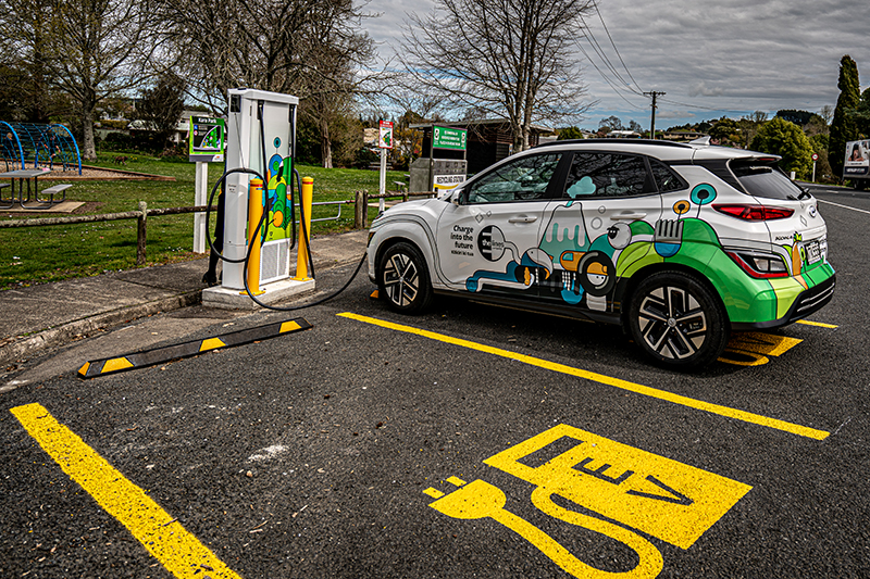 TLC Electric Vehicle Charger at Piopio